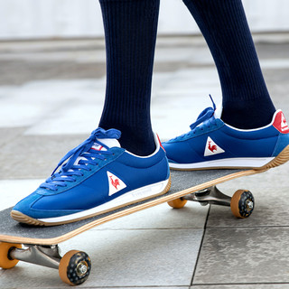  le coq sportif/乐卡克 薄底轻便 运动休闲鞋  经典蓝 复古红 经典蓝色 棉花白色 36 37 38 39 40 41 42 43 44 45 男女通用