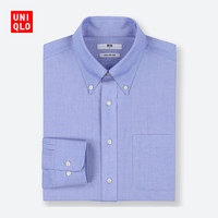男装 高性能防皱衬衫(长袖) 419006 优衣库UNIQLO