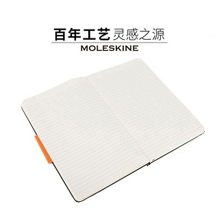 MOLESKINE 意大利Moleskine笔记本子经典纸质A5硬面大型简约 办公文具用品 日记记事本商务会议手账本 读书阅读笔记