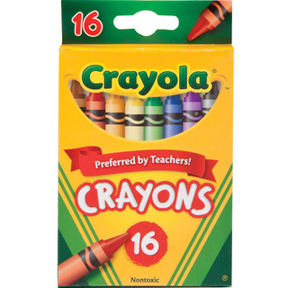 凯知乐 绘儿乐crayola彩色蜡笔儿童学生绘画填色美术工具8-152色