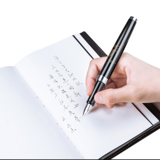 得力文具颐和园钢笔礼盒套装成人练字书写商务风男女用送礼钢笔小学生