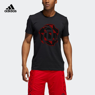 阿迪达斯官网adidas男装篮球运动短袖T恤DZ0674 DZ0675 DZ0676