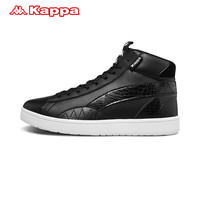 Kappa卡帕男运动板鞋串标高帮休闲鞋小白鞋 背靠背|K0955CC53