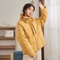 唐狮 TONLION羽绒服女短款2019新款爆款面包服羽绒服女矮个子韩版宽松