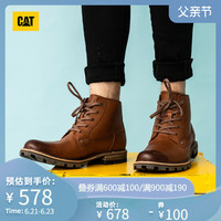 卡特彼勒CAT/卡特男鞋户外防水防滑鞋底耐磨经典靴休闲靴男工装靴专柜同款