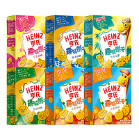 Heinz 亨氏 趣味饼干 森林动物 80g+海洋动物 80g+恐龙王国 70g+公主衣橱 70g+水果派对 70g+蔬菜乐园 70g