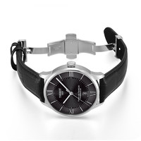 TISSOT 天梭 官方正品杜鲁尔机械皮带男士经典商务时尚潮流手表男表