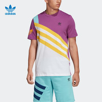 阿迪达斯官网adidas 三叶草男圆领套头短袖T恤FN2843FN2844FN2845