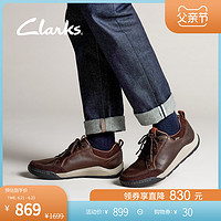 clarks 其乐 AshcombeBayGTX 男士拼接运动鞋