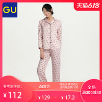 GU 极优 可口可乐合作款 322775 女士家居服套装