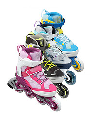 DECATHLON 迪卡侬 溜冰鞋儿童初学者中大童轮滑鞋女童滑冰鞋滑轮鞋旱冰鞋IVS3