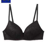 GU极优女装文胸(无钢圈)(蕾丝)时尚简约性感舒适内衣312218