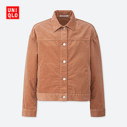 UNIQLO 优衣库 419930  女装灯芯绒休闲茄克