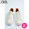 ZARA新款 男鞋 白色低帮潮流运动鞋小白鞋 15273002001