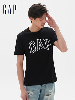 Gap 盖璞 513858 纯棉LOGO圆领T恤