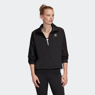 阿迪达斯官网 adidas 三叶草 LACE TRACKTOP 女装运动外套FM1734
