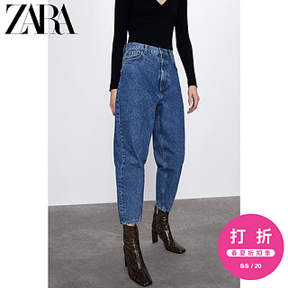 ZARA新款 女装 JEANS ZW PREMIUM PETIT BLUE 02553050400