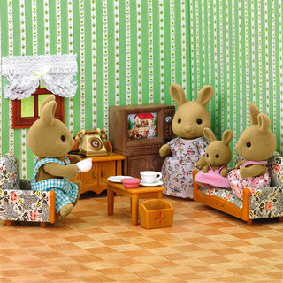 Sylvanian Families凯知乐 森贝儿家族公仔家具配件套装女孩玩具偶迷你仿真摆件礼物