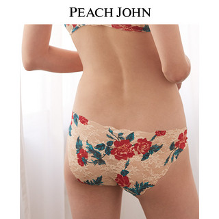 PEACH JOHN/蜜桃派【618新品新色】Miracle 裸色系深V舒适三角裤