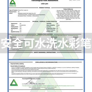 AIHAO 爱好 36色水彩笔彩色笔24色软头绘画儿童彩笔套装画画笔48色可洗安全可水洗幼儿园小学生双头专业美术马克颜色
