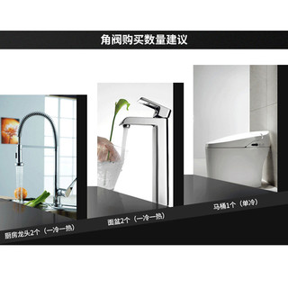 法恩莎 FS106C 铜材质 角阀