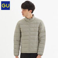 GU极优男装夹层立领茄克(便携式)2019冬季新款短款棉服外套319243