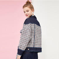 Vero Moda2020春夏新款小香风牛仔外套|320157512