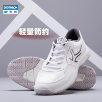迪卡侬 运动鞋板鞋男白鞋复古鞋低帮透气轻运动鞋休闲网球鞋子ten