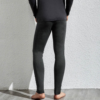 商品曼妮芬男士保暖裤男秋裤打底裤棉裤毛裤膝盖加厚色拉姆秋冬