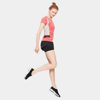 运动t恤女短袖跑步夏季健身训练瑜伽上衣衫修身速干t恤女
