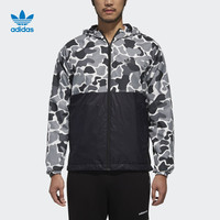 阿迪达斯官网 adidas 三叶草 GRAPHICS REV WB男装外套DN8041