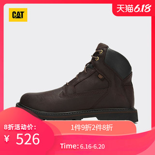 卡特彼勒CAT卡特男鞋BOON拉链款男工装休闲靴P721715H3BDR36