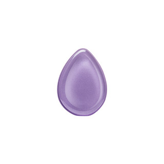淘宝心选透明紫色双面硅胶气垫易清洗粉扑