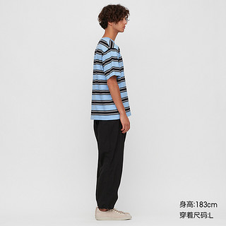 UNIQLO 优衣库 423983 条纹短袖T恤