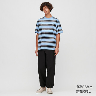 UNIQLO 优衣库 423983 条纹短袖T恤