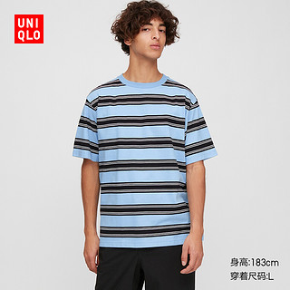 UNIQLO 优衣库 423983 条纹短袖T恤