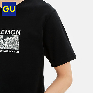 GU极优男装印花T恤(短袖)DORAEMON哆啦A梦2020夏季新款纯棉323530