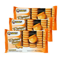 Julie's 茱蒂丝 夹心饼干 花生酱味 135g*3袋