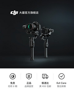 DJI 大疆 如影s Ronin-S 基础版 专业手持摄影稳定器 大疆手持云台 大疆稳定器 官方旗舰店