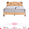 原始原素 实木儿童床男孩现代简约儿童房1.2米卧室小床单人床E2018
