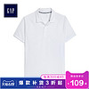 GapFit系列男装短袖Polo衫457010-1 薄款透气运动上衣男