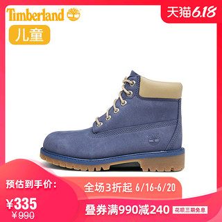 Timberland添柏岚马丁靴新款休闲童鞋经典6英寸鞋靴|A1WQW 32.5