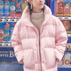 XTEP特步羽绒服女2019冬季新款连帽潮流宽松鸭绒外套保暖抗寒防风上衣