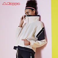 Kappa卡帕女款健身罩衫轻薄梭织短外套防风衣2019|K0922FJ01F