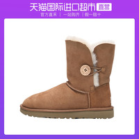 UGG女鞋秋冬舒适保暖雪地靴休闲短靴中筒羊毛女靴1016226