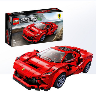 LEGO 乐高 Speed超级赛车系列 76895 法拉利 F8 Tributo