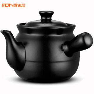 曼达尼 HT302 煎药砂锅 3.0L黑色  