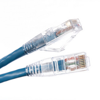 TP-LINK TL-EC600-0.5(蓝)  六类非屏蔽网络跳线 工程级CAT6类网线 0.5米纯铜 蓝色