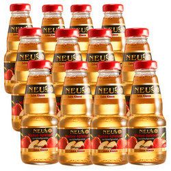NEU'S（乐易滋）德国原装进口果汁饮料 天然苹果汁 玻璃瓶装200ml*12瓶整箱 *3件