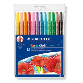 STAEDTLER 施德楼 德国施德楼（STAEDTLER）蜡笔可旋转式儿童绘画涂鸦笔221NWP12